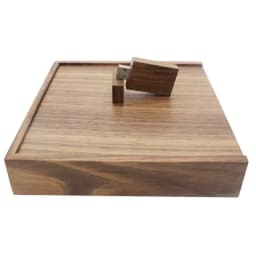 JASTER Maple Photo Album Wood USB+Box Memory Stick Pendrive 8GB 16GB 32GB 64GB 128GB Photography Gift Free LOGO (170*170*35 MM)