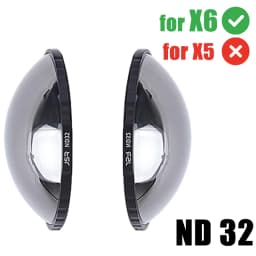 For Insta360 X6 X5 ND Filters ND16 ND32 ND64 Cinematic Motion Blur Tempered Glass Filter For Insta 360 Action Camera Accessories