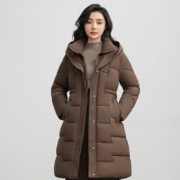 Women's Down Cotton Jacket 2024 Korean Version Versatile Lady Cotton Padded Outerwear Slim Temperament Ladies Winter Parka Coat