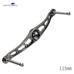 HEIGHTEN 115mm/130mm Baitcasting Reel Handle Without Knob For Shimano & Daiwa Abu Bait Reel