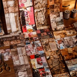 Journal GO 8x200cm Vintage Washi Tape Stickers Time Tailor Shop Scrapbooking Collage Card Craft Decoration Masking Tape
