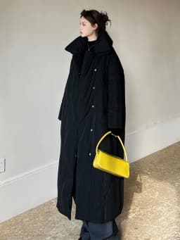 2026 Winter Women's Thickened Long Cotton Jacket Korean Style Loose Fit Warm Coat Over-Knee Length Fashionable Outerwear