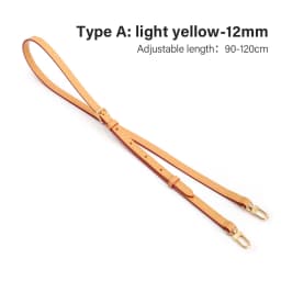CRAZYSMITH Genuine Leather Bag Strap Replacement For LV Diane Bag Crossbody Handbag Adjustable Shoulder Belts DIY Accessories