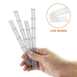 Eevemodel O HO N Scale Model Fences with Gates Building Wall for Model Trains Diorama Scene