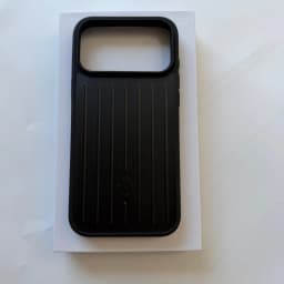 RIMOWA Aluminum Alloy Phone Cases For iPhone 18 17 16 Pro Max 3D Corrugated Stripe Back Luxury Bussiness Luggage Cover