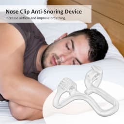 Nasal Dilators for Breathing Sleeping Reusable Internal Nostril Nose Opener 3 Sizes Anti Snoring Device for Sleeping Transparent