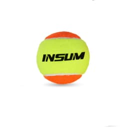 INSUM Beach Tennis Balls for Training Outdoor 50% Standard Pressure Tennis Padel Balls for Children Beginner Paddle Ball