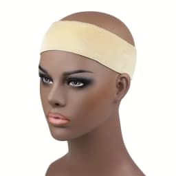 1 Piece Per Package Velvet Wig Grip Band Adjustable Hair Band Elastic Secure Wig Headband