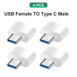 EXSKOF OTG USB 3.0 To Type C Adapter Type-c Female to USB Male Converter for Macbook Xiaomi Samsung OTG Connector