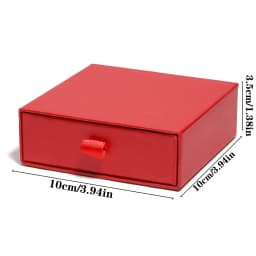 1pcs Paper Drawer Jewelry Packaging Box For Necklace Bracelet Earrings Jewelry Storage Display Gift Boxes Case Wholesale