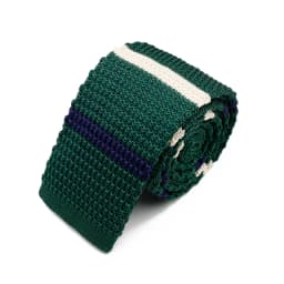 New 5.5cm Knitted Tie for Men and Women in Red Green Grey Striped Colorful Pattern Slim Fit Narrow Winter Tie Accessories Gift