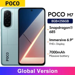 Global Version POCO M7 Snapdragon® 685 Smartphone 6.9" 144Hz FHD+ DotDisplay 7000mAh Battery 33W Fast ChargingNFC 50MP Camera
