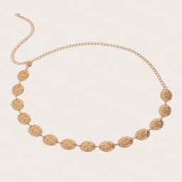 Plus Size Ladies' Large Chain Waist Chain Bohemian Style Pattern Lace Accessories Decoration Dress Accessories Spring, Summer