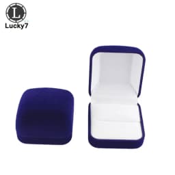 Engagement Velvet Ring Box Jewelry Display Storage Boxes For Wedding Ring Valentine's Day Gift Organizer Earrings