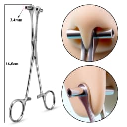 1PC Surgical Steel Dermal Anchor Holding Pliers Piercing Tool Dermal Forceps 3/4/5mm Unscrew Tight Ball Piercing Jewelry Pliers