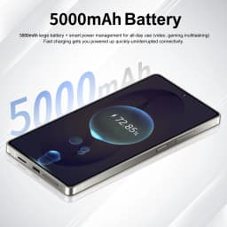 SURGAZE Global Version S26 Plus Smartphone 5G Android 5000mAH 8GB RAM 256GB ROM 6.56Inch 24+48MP 5G Network Mobile Phone