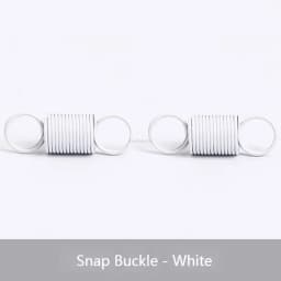 New Spring Laces Buckle Colorful Shoe Charms Quality Metal Sneakers Shoelaces Decorations Chapa Sneaker Shoes Accessories 1 Pair