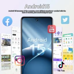 K-Touch Mobile Phones C26 Ultra 7.3 Inch Smartphone Android 15 Cell Phone 7800mAh Face Unlock 5G Dual SIM 16+48MP Camera Global Version Cellphones