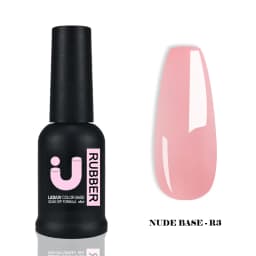 UNO JYJ Nude Rubber Base Gel Polish Semi-permanent Nail Polish UV Varnish Manicure Natural Nail Base Coat 7 Colors Basis Gellac