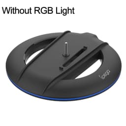 Vertical Cooling Stand with RGB Light for PS5 Slim Disc/Digital Edition Console Anti-Slip Base Bracket Holder for PS5 Accessorie