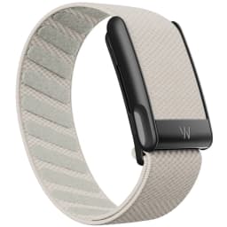 Whoop 5.0 Replacement Strap, Nylon Woven Elastic Sport Band with Metal Logo for ECG & Fitness Tracking