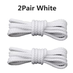 1Pair Bold Round Shoelaces Quality Durable Polyester Sneakers Shoe laces Boots Laces for Shoes 80/100/120/140/160cm Shoestrings