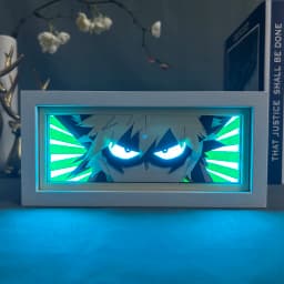 My Hero Academia Katsuki Bakugo Anime Lightbox Decor For Room Night Lamp Manga Gadget Personalized Gift Paper Cut Shadow Box