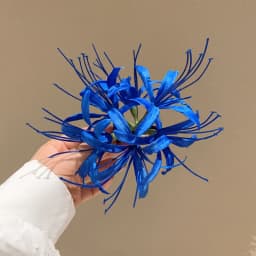 Half Shore Flower Simulation Flower Hair Clip Side Hair Accessory