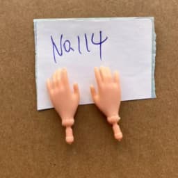 1/6 Doll Hands Legs Elbows Feet Replacement Parts for Monster Doll Accessories Gray Black Green Blue Color Doll Parts
