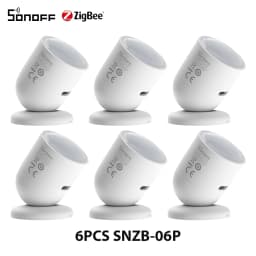 1-10PCS SONOFF SNZB-06P Zigbee Human Presence Sensor 5.8GHz Microwave Radar Smart Scene ZBBridge-P eWeLink Alice Alexa Google