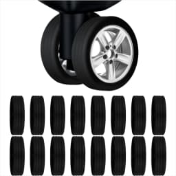 32/4PCS Silicone Wheel Protector Luggage Compartment Wheel Protect Cover Trolley Case Silent Caster Sleeve Suitcase Accessories