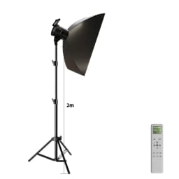 Bowens Video Studio Kit 135W Photography Light Kit LED Lamp Flash Studio New Year Lighting 3000-6000K 3 Color