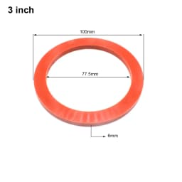 3PCS Silicone Gaskets for Vacuum Casting Machine High Temperature Seals Jewellery Tools