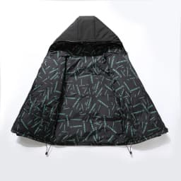Winter Reversible Zip-Up Padded Jacket Men's Plus Size Thick Warm Outerwear