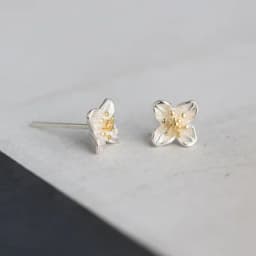 Silver Plated Creative Ear Hole Earrings for Women Prevent Korean Style Stud Earrings Allergy Earrings Fine Jewelry Accessories