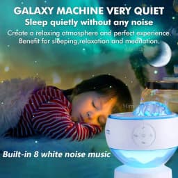 New Northern Lights Starry Sky Galaxy Projector Night Light Aurora Star Moon Lamp Home Gaming Room Bedroom Decoration Kids Gift
