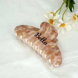 1pc Custom Logo Hair Claw Customizable Name Personalized Clip Custom Hair Claw Bridesmaid Gift Hairclips Hair Accessories