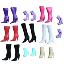 1/6 Doll Shoes Kids DIY Playing Doll Accessories Shoes Original Sandals Doll Colorful Boots Decors Male Female Doll Parts