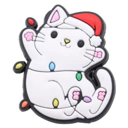 New Arrival 1pcs Cute Cartoon Cat Paw Doughnut PVC Shoe Charms Sandals Decoration Ornaments Accessories Kid Party Xmas Gift