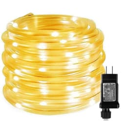 100/200/300 LED Rope String Lights Waterproof Copper Wire Tube Fairy Garland Christmas Light for Garden Yard Path Tree Decor