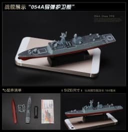 4D Assembled Ship Model Liaoning Battleship Modern Class Battleship Aircraft Carrier Model Military Warship Model Toy