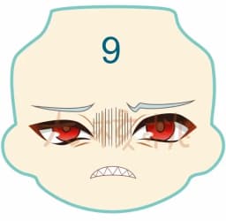 The Doctor Dottore Ob11 Face YMY Doll Handmade Water Sticker Faceplate Anime Cosplay Toy Accessories
