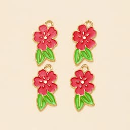 10Pcs 4 Colors New Enamel Maple Leaf Charm 19*24mm Pendant For DIY Necklace Earrings Keychain Jewelry Findings Making Wholesale