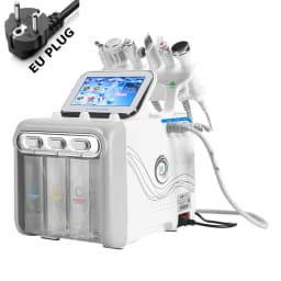 6 in1 H2-O2 Hydro Dermabrasion RF Bio-lifting Spa Facial Hydro Facial Microdermabrasion Machine Water Dermabrasion Beauty machin
