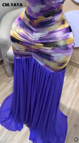 CM.YAYA Women Printed Ruched Stacked Sleeveless Long Maxi Dress 2026 Summer Evening Party Beach Vacation Sexy Dresses Vestido