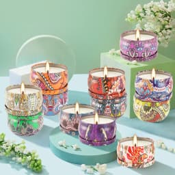 36 ham mixed aromatherapy candles, soy wax for various fragrances, home decoration, parties and weddings