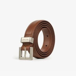 BEAUTODAY Casual Belts Women Cow Split Solid Color Square Buckle Ladies Modern Style Jeans Dress Accessories Waistband 91099