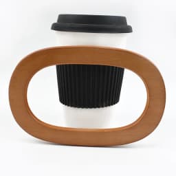 2Pcs Deepeel Solid Wood Bag Handle Women's Handbag Woven-Bag Wrist Ring Handles Purse Frame Handmade DIY Bags Accessories