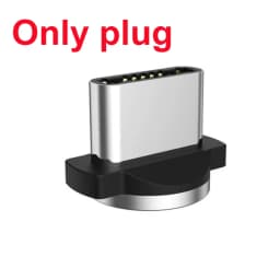 Magnetic Cable Flowing Light LED Micro USB Cable for Samsung Type C Charging for Xiaomi Huawei Magnet Charger Cord
