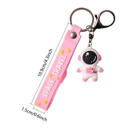Astronaut Keychain Astronaut Space Key Ring Pendant Colorful Key Ring For Backpack School Bag Phone